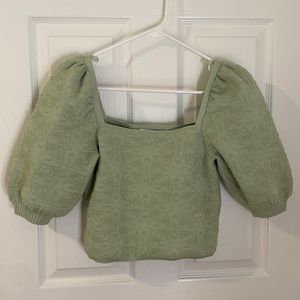 Zara princess sleeve top